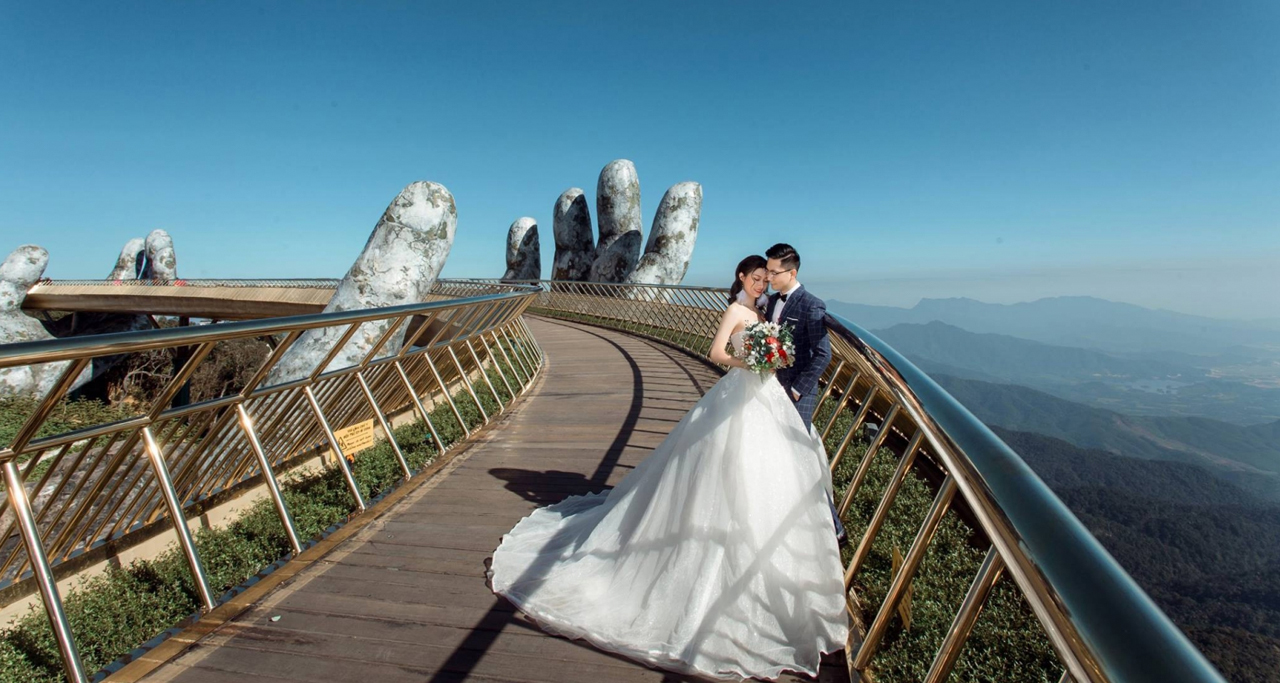 Golden Bridge in Danang