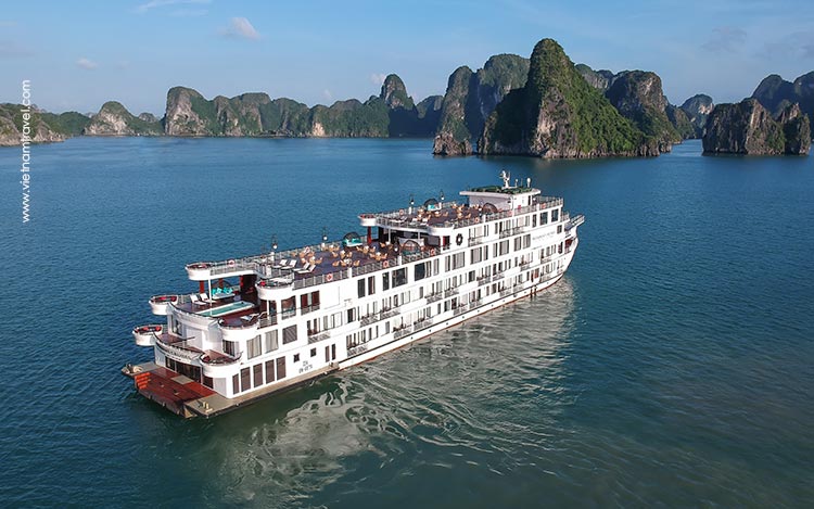 Day 2: Hanoi - Halong Bay - Overnight on President Cruise.