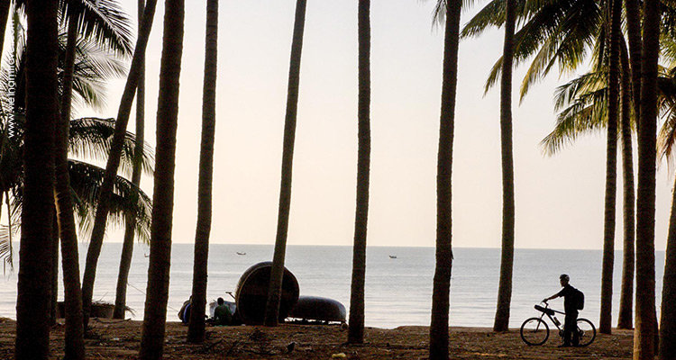 peaceful beach in Binh Thuan