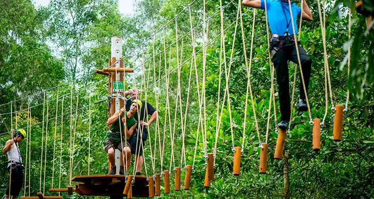 Zipline in Hue