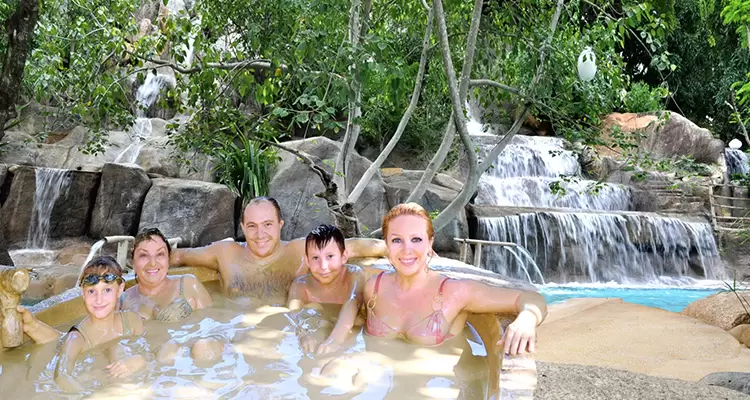 Mud bathing in Nhatrang