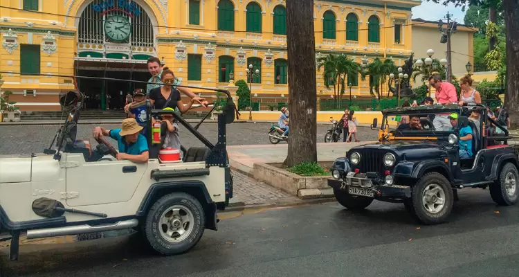 Ho Chi Minh City Private Tour by Jeep