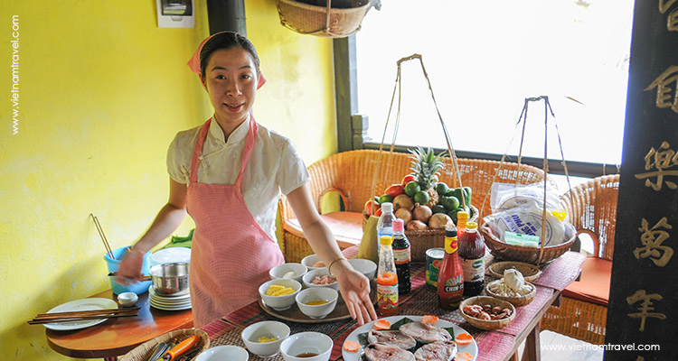 Day 5: Hoian Cooking Class (half day tour & join in group).