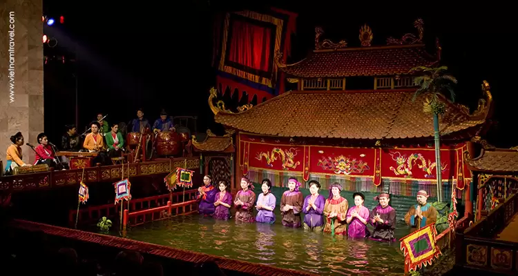 A Water Puppets show