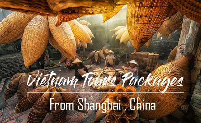 Vietnam tour packages from Shanghai, China