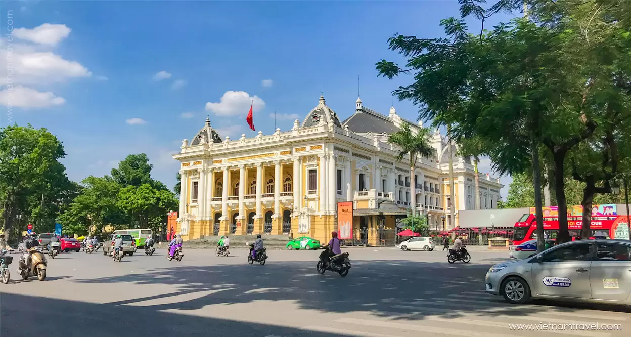 vietnam colonial architecture: Hanoi Opera House