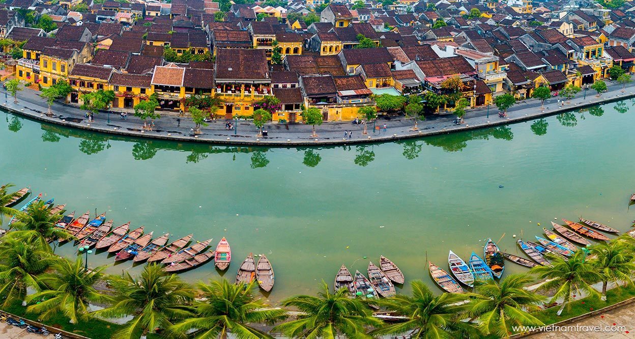 Overview of Hoi An, Vietnam