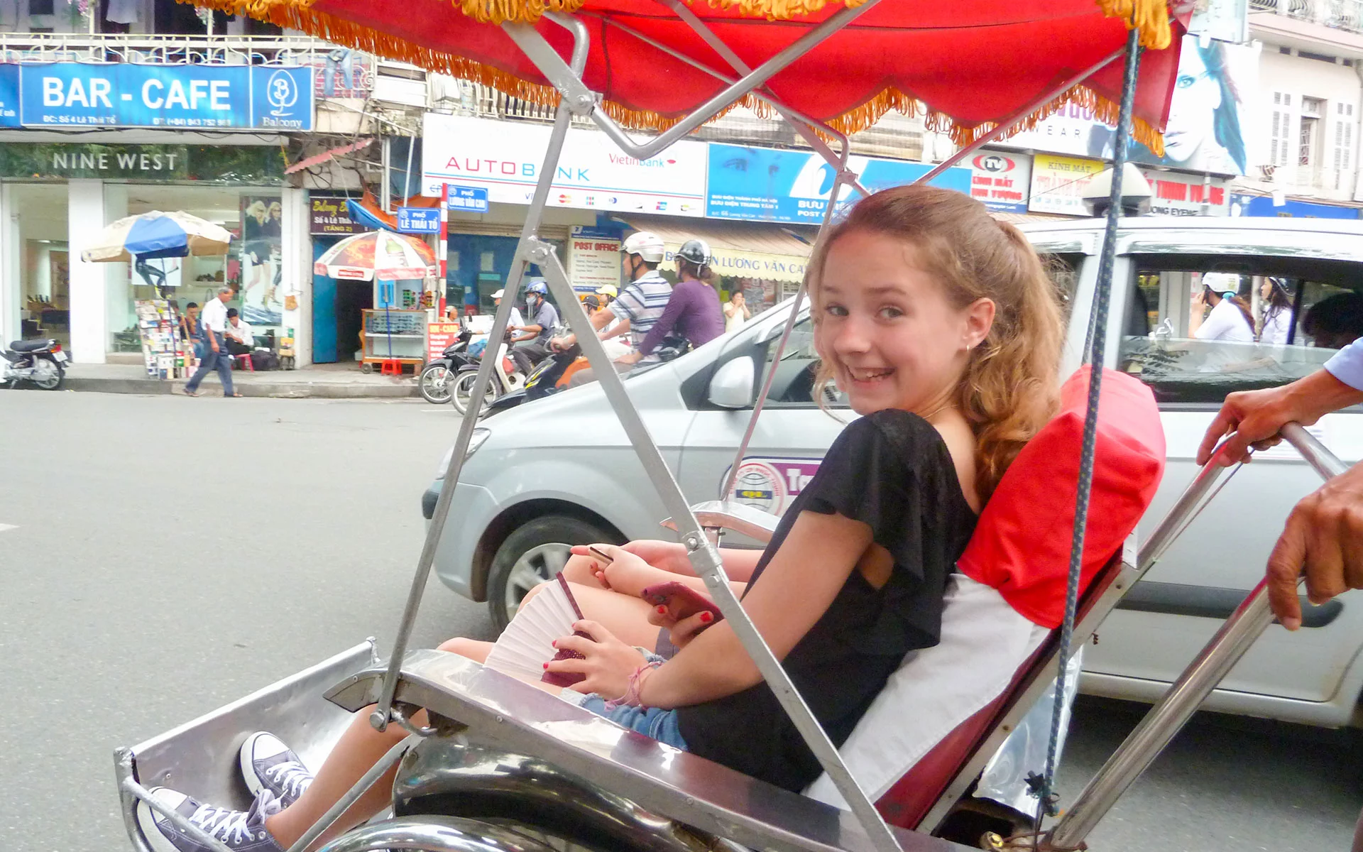 Ride a Cyclo in the Old Quarter of Hanoi