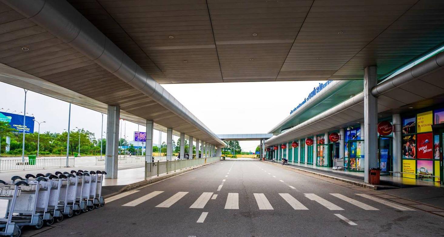 Phu Bai airport in Hue