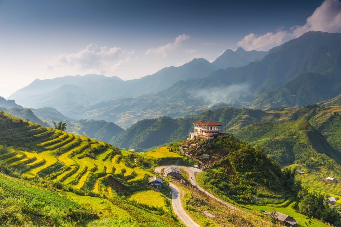 The scenic Muong Hoa Valley (where the rice terraces are)