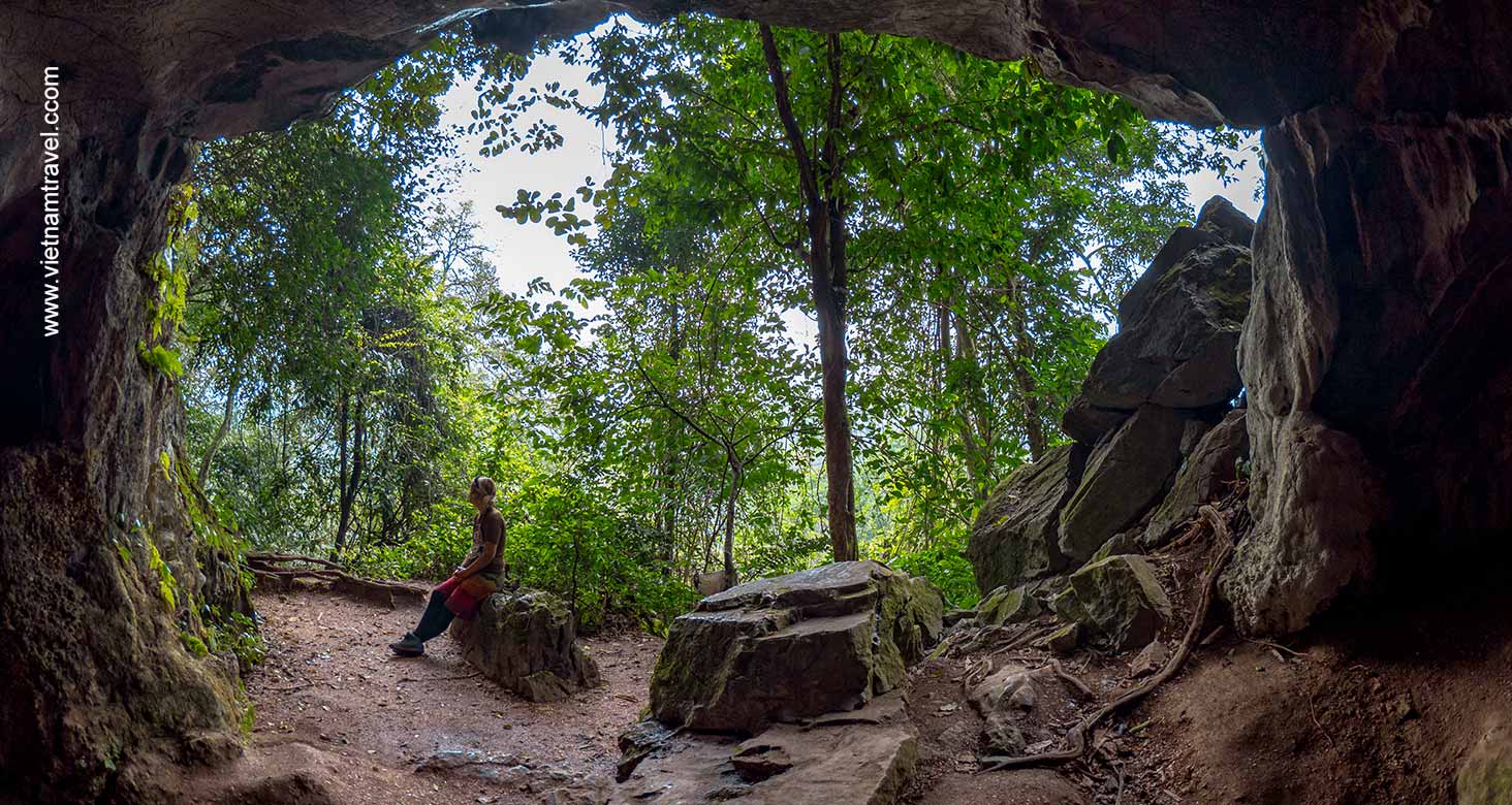 A cave in Cuc Phuong National Park