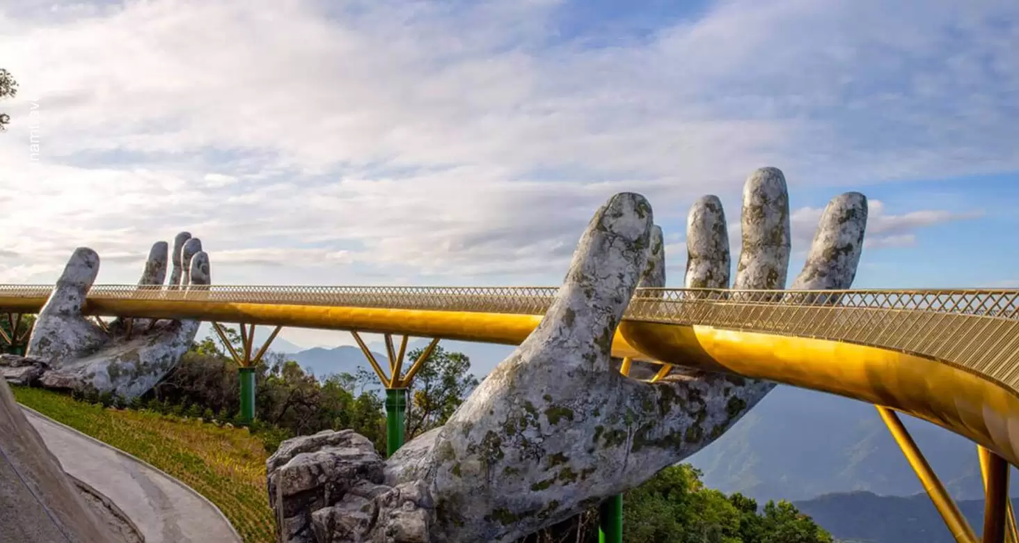How to get to Vietnam Golden Bridge