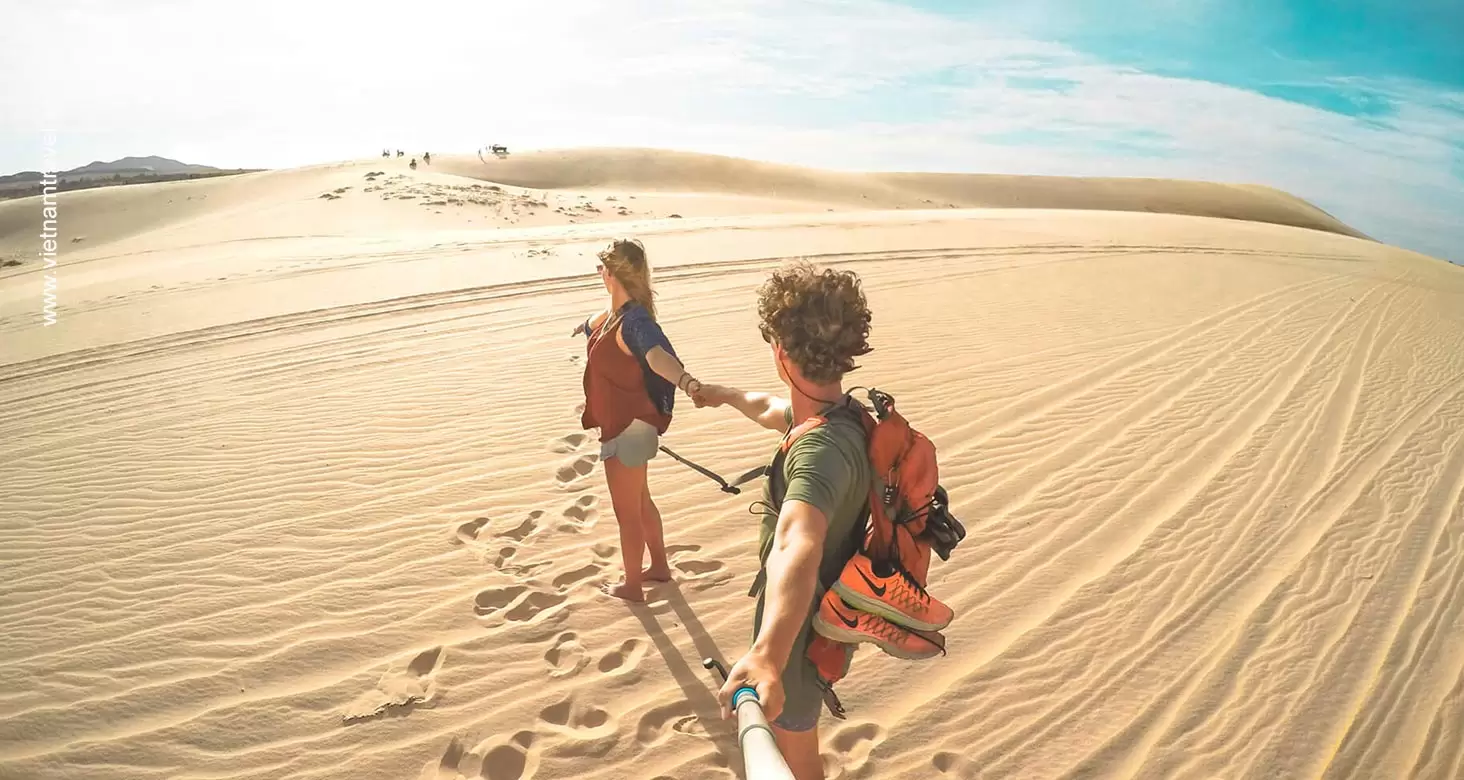 sand dunes in Mui Ne