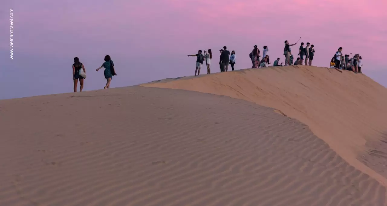 Sand dunes in Mui Ne