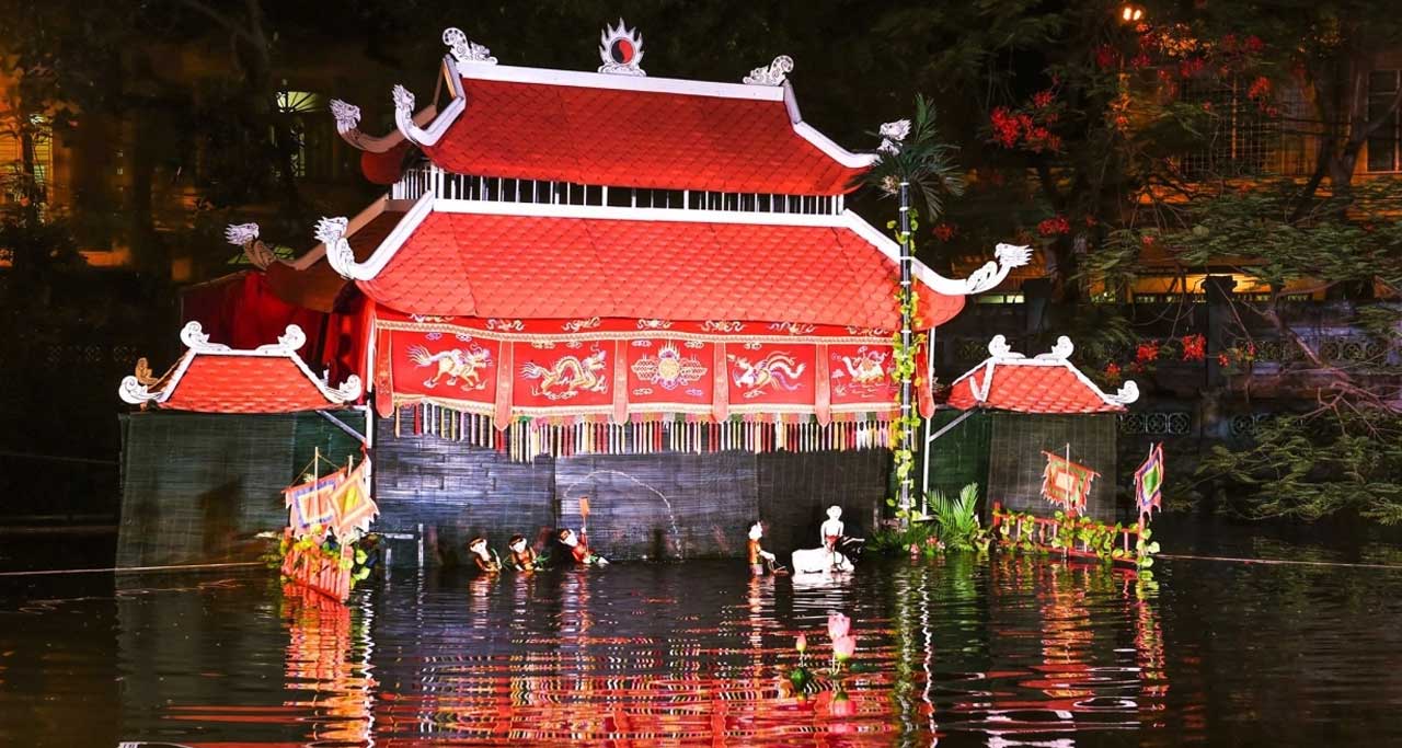 Water puppetry hanoi vietnam