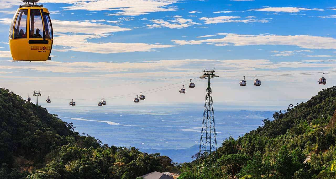 Ba Na Cable Car, danang