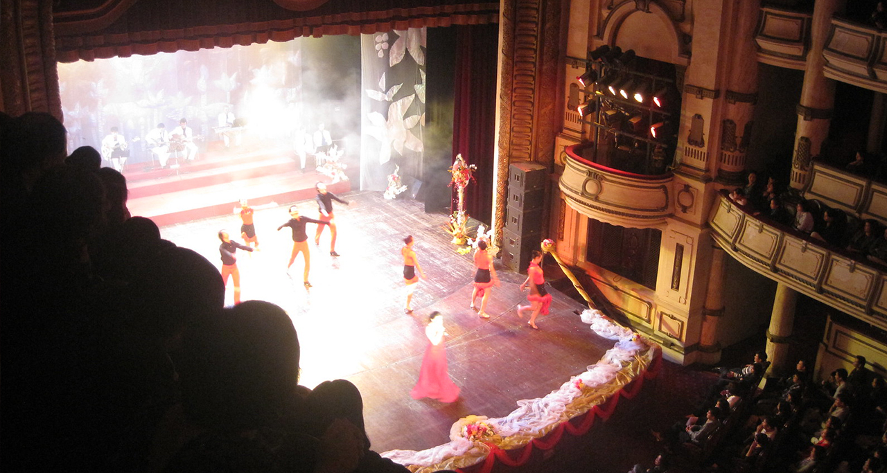Performance activity in Hanoi Opera House