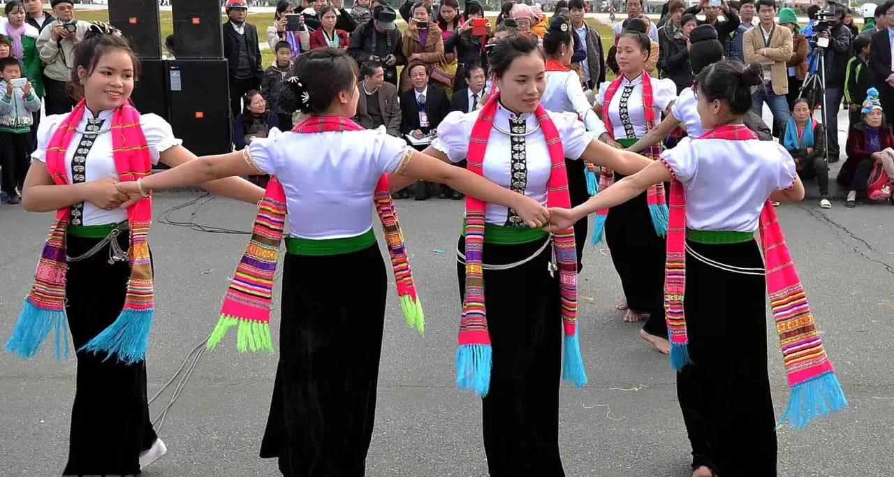 Traditional costumes of Thai ethnic group in Vietnam