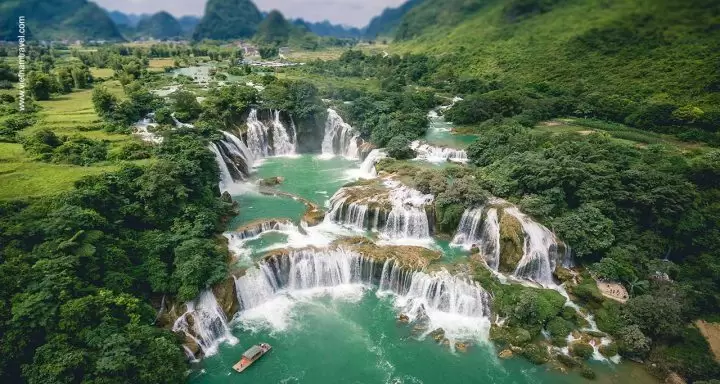 ban gioc waterfall, cao bang, vietnam
