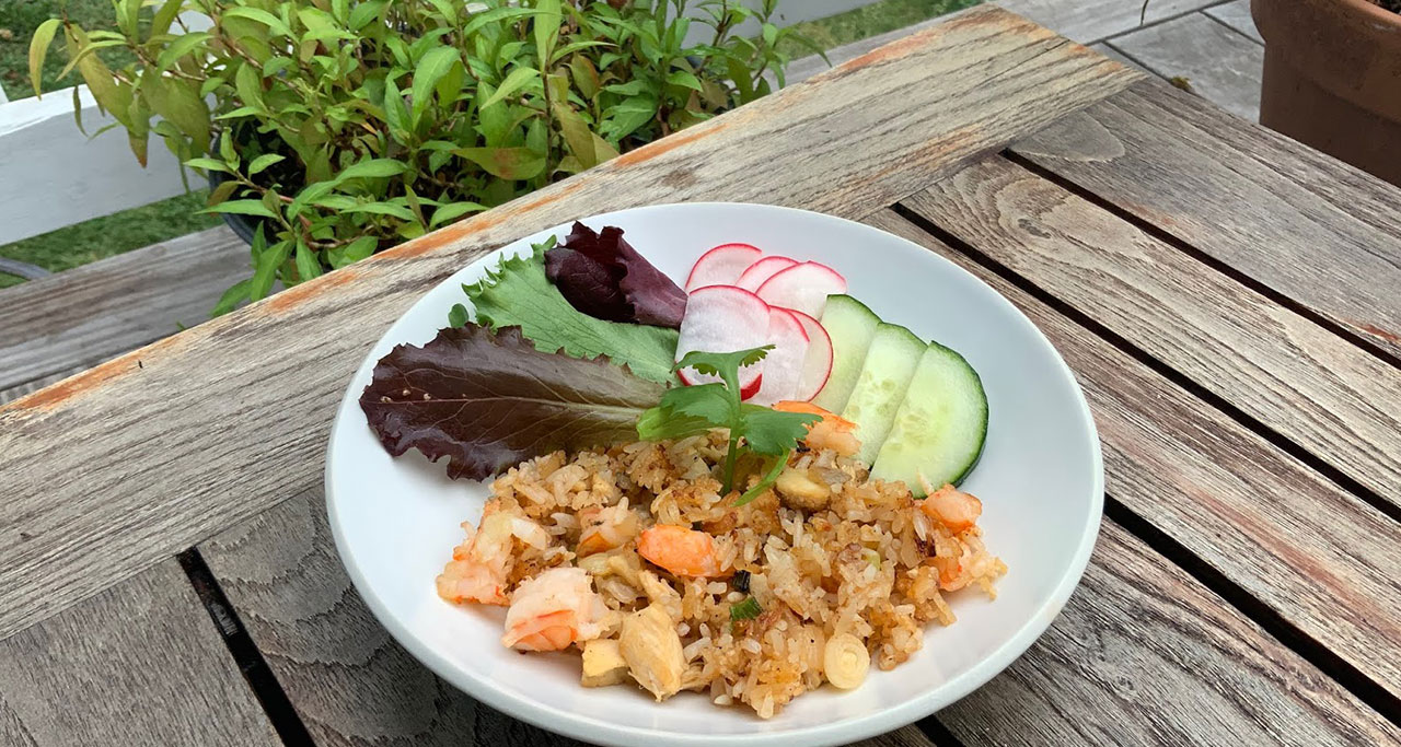 Fried Rice is a popular dish for Vietnamese people