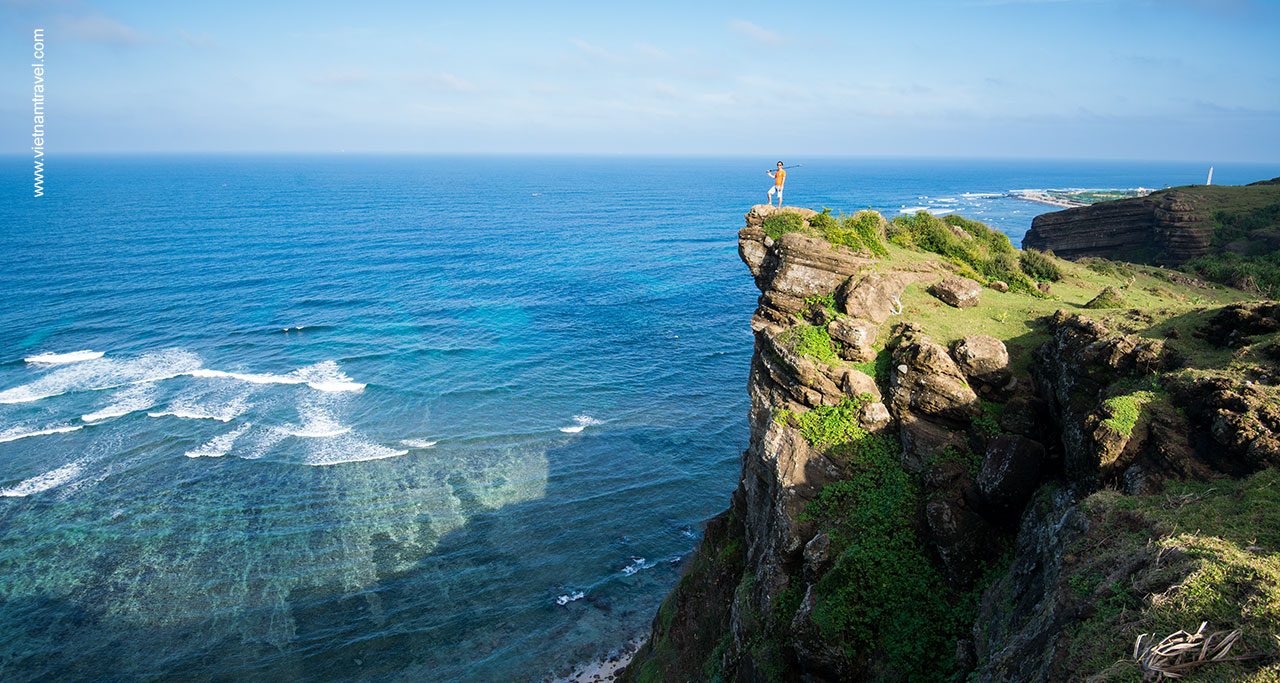 Incredible scene of Ly Son island