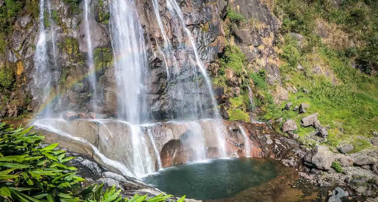 Tac Tinh Waterfall in Lai Chau Tac Tinh Waterfall