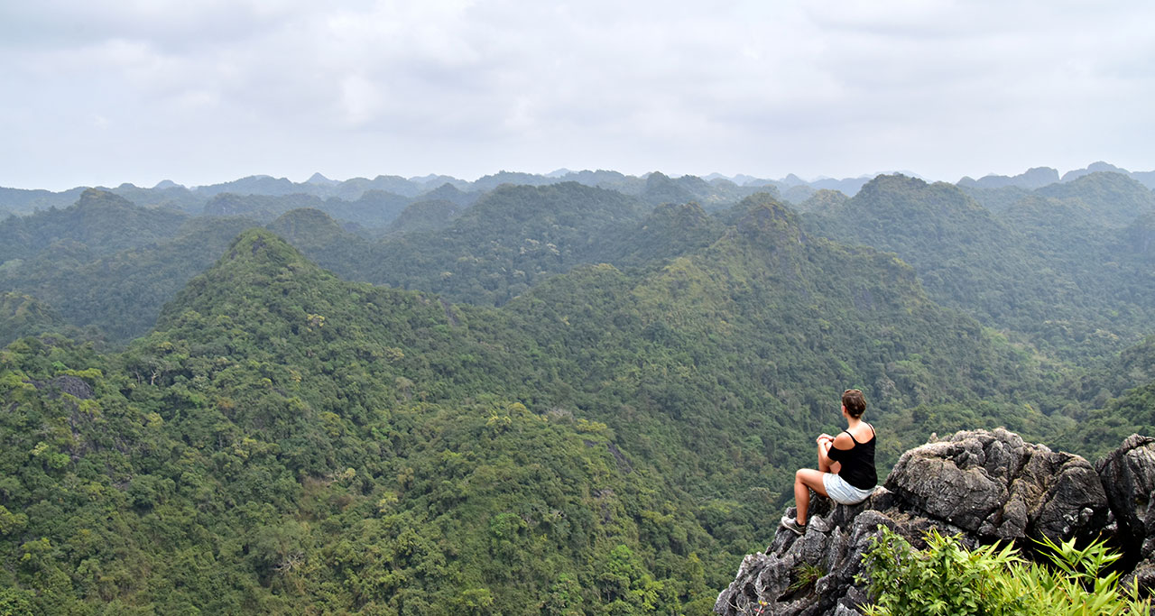 view of Cat Ba national park