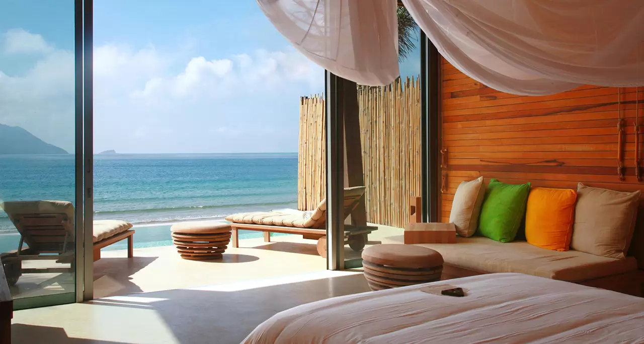 A luxurious resort in Con Dao island