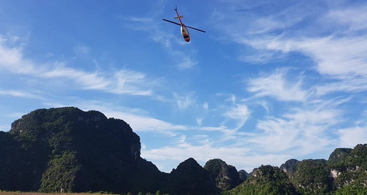 Visit Ninh Binh by Helicopter