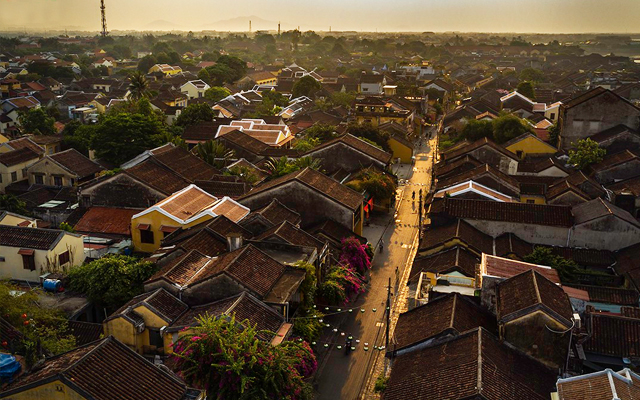 Overview of Hoi An, Vietnam