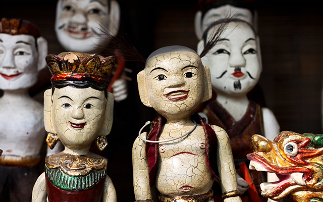 Vietnamese Water Puppets - Traditional Puppet Fun