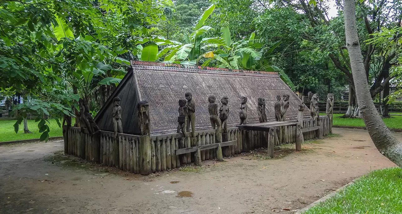 outside of Vietnam Museum of Ethnology