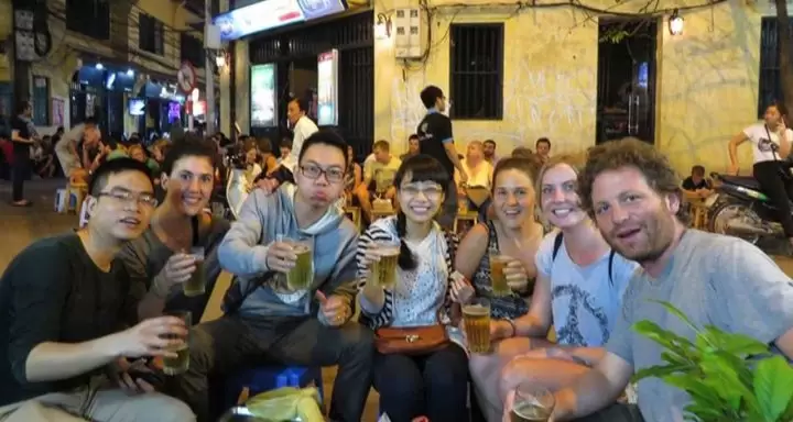 Vietnamese beer as known as "Bia Hơi"