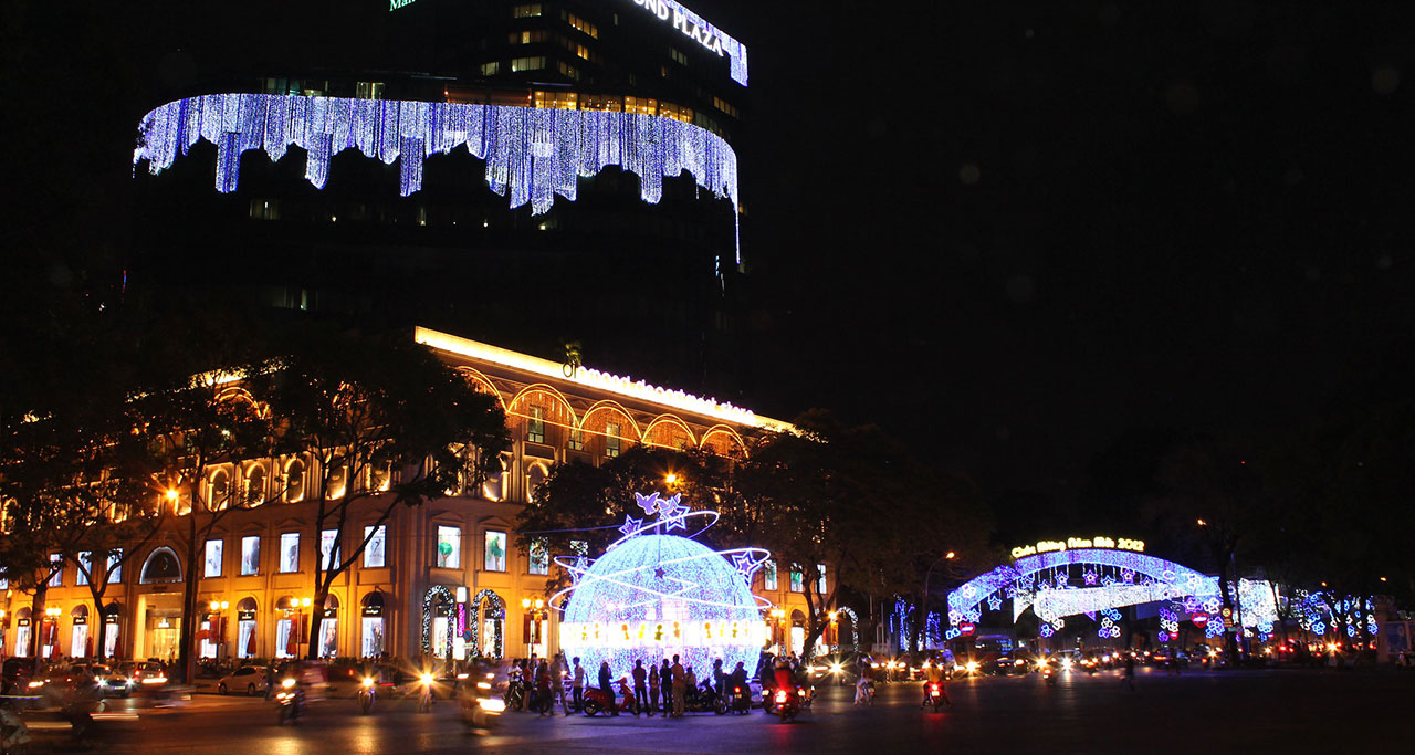 Best places for Christmas in HCM City