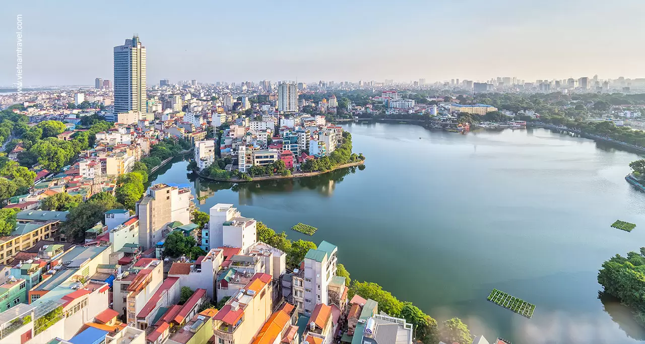 Hanoi from above