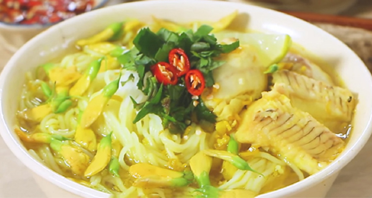 Chau Doc fish rice noodles