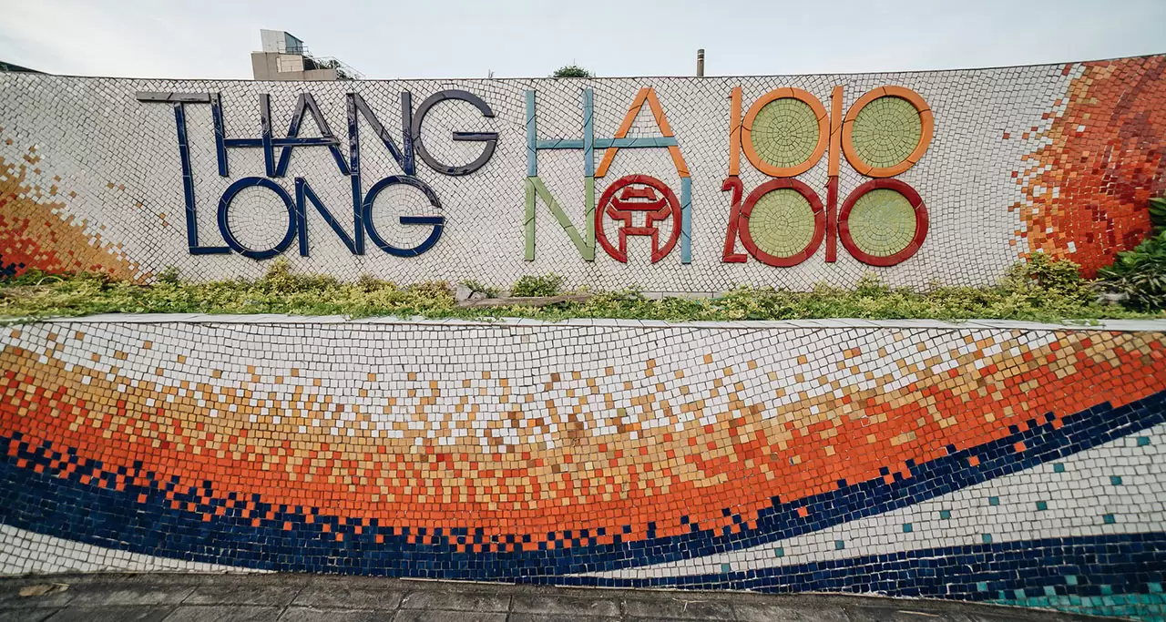 Hanoi Ceramic Mosaic Mural