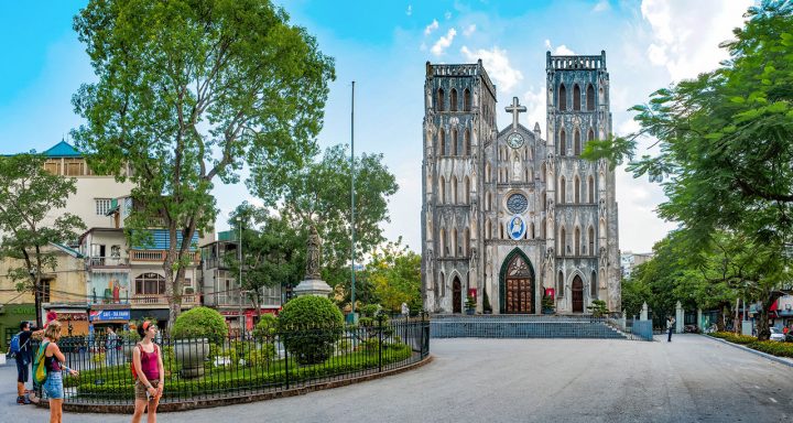 St. Joseph’s Cathedral is the oldest church in Hanoi