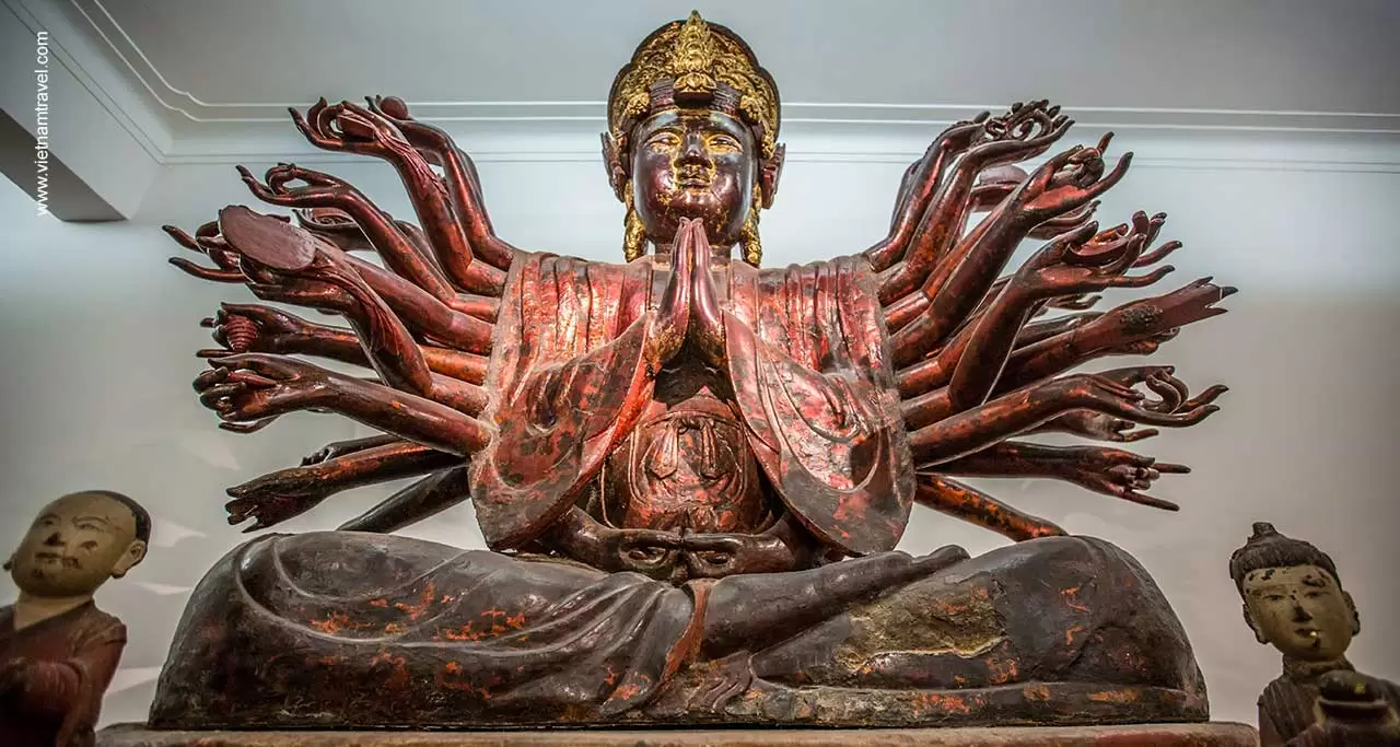 a Buddhism statue
