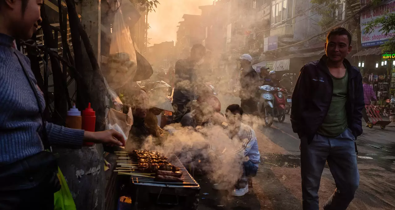 Local markets in Hanoi