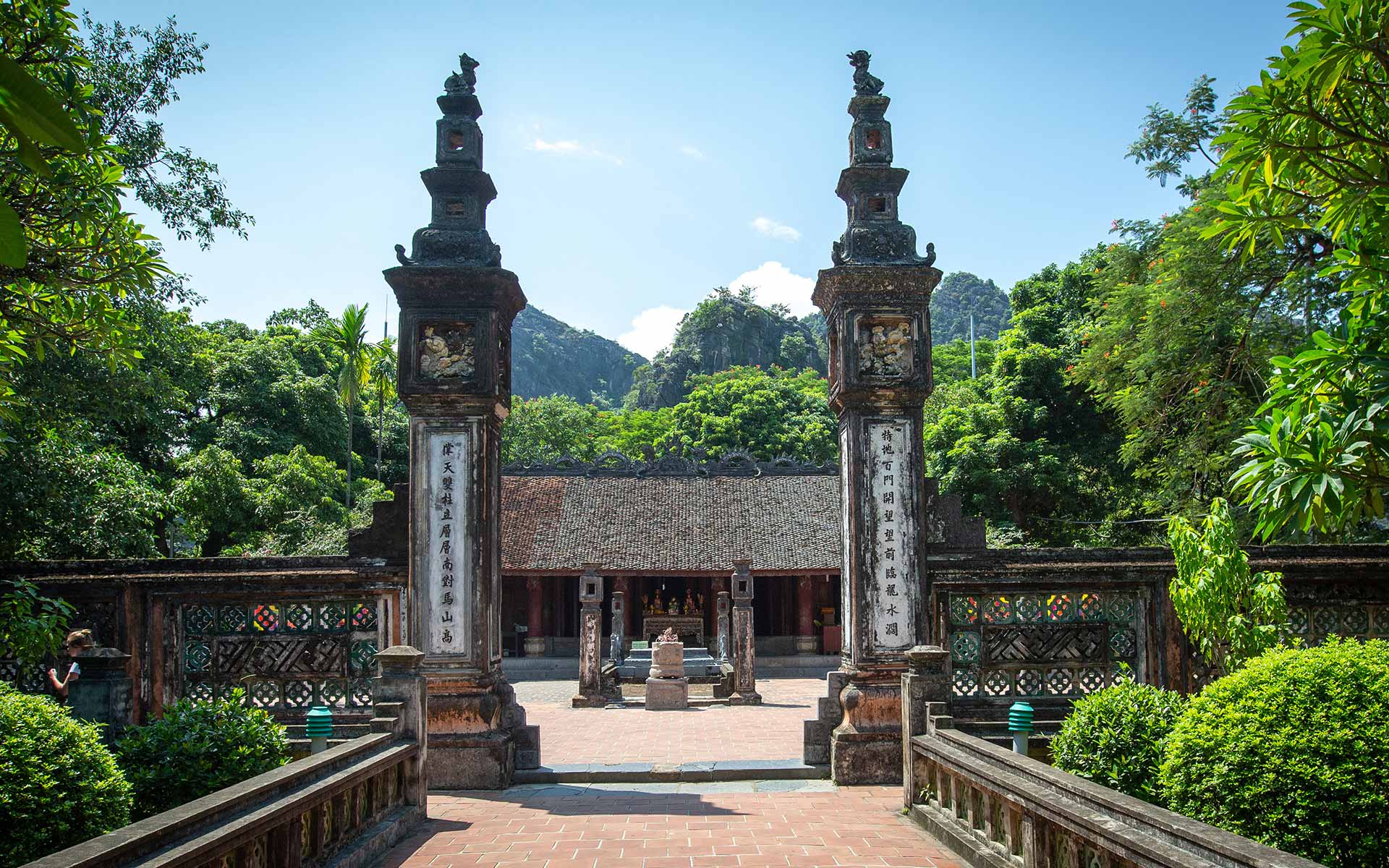 Hoa Lu Ancient Capital in Ninh Binh Vietnam