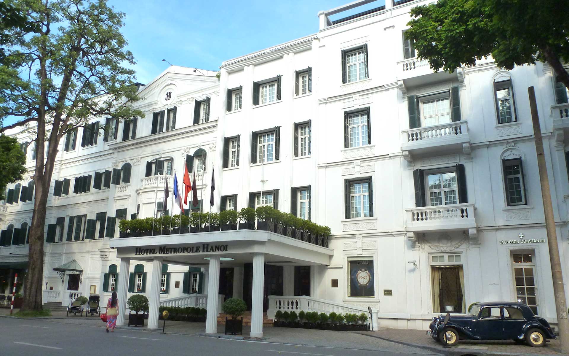 Hotel Metropole Hanoi was constructed by two French investors André Ducamp and Gustave-Émile Dumoutier