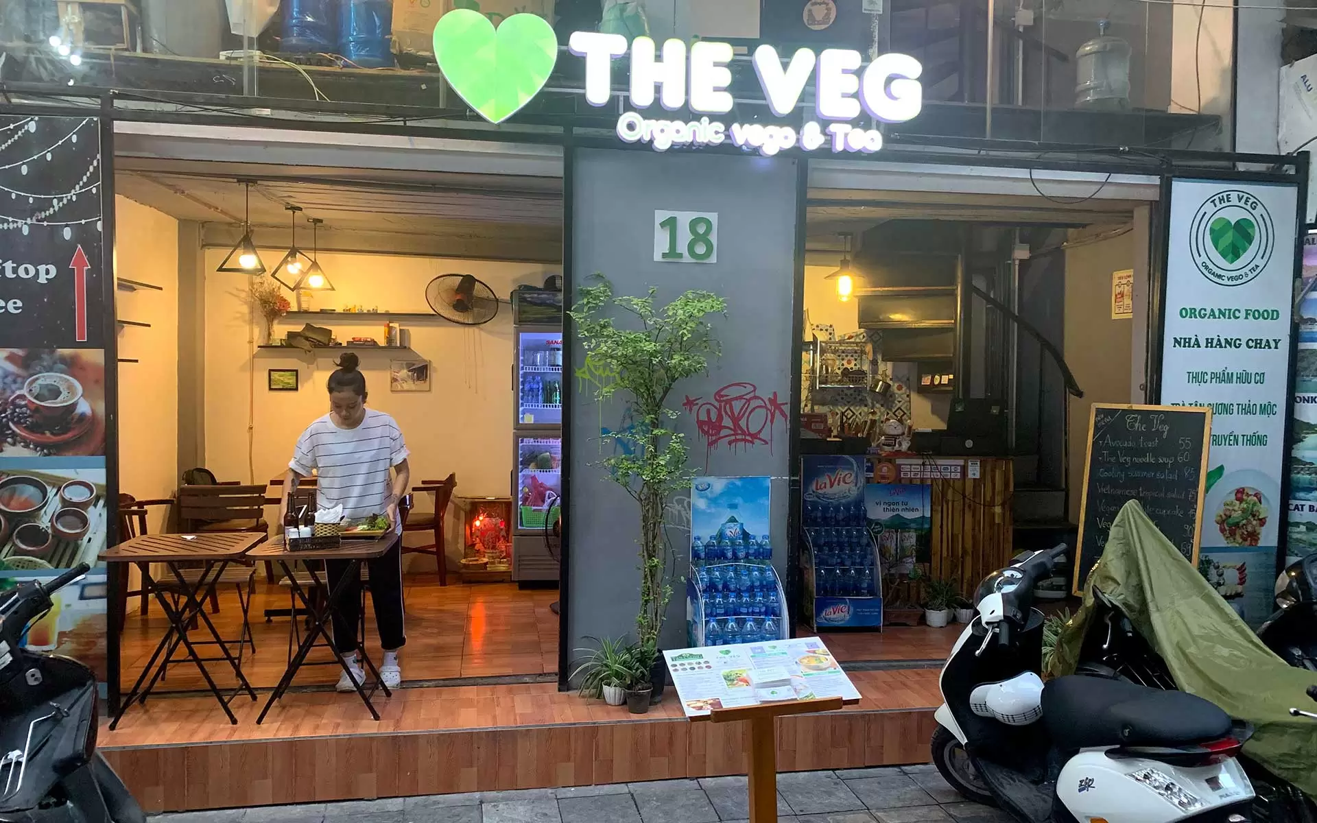 Clean venue & green meals at The Veg - Organic Vego & Tea