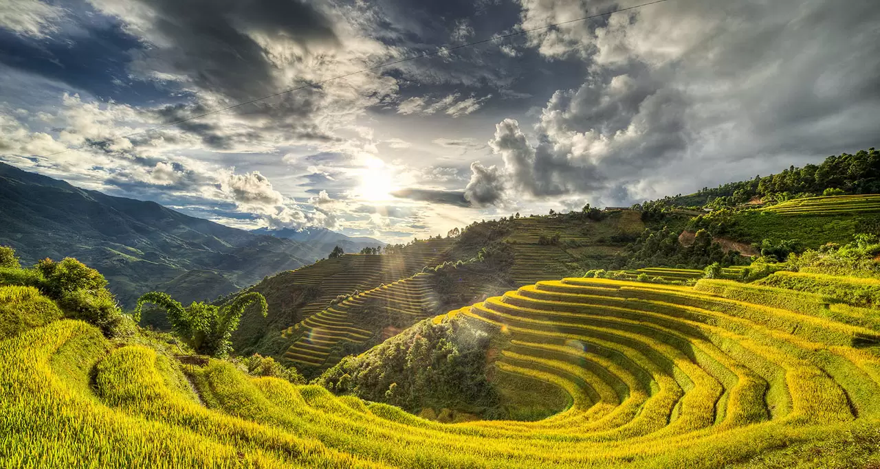 Magnificent scenery of Mu Cang Chai