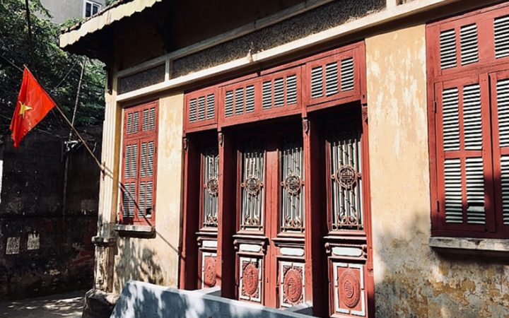 ancient house in the village