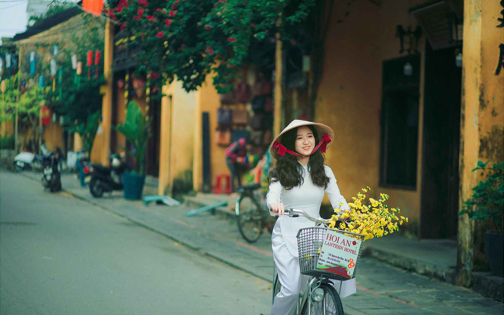 Biking in Hoi An, Vietnam