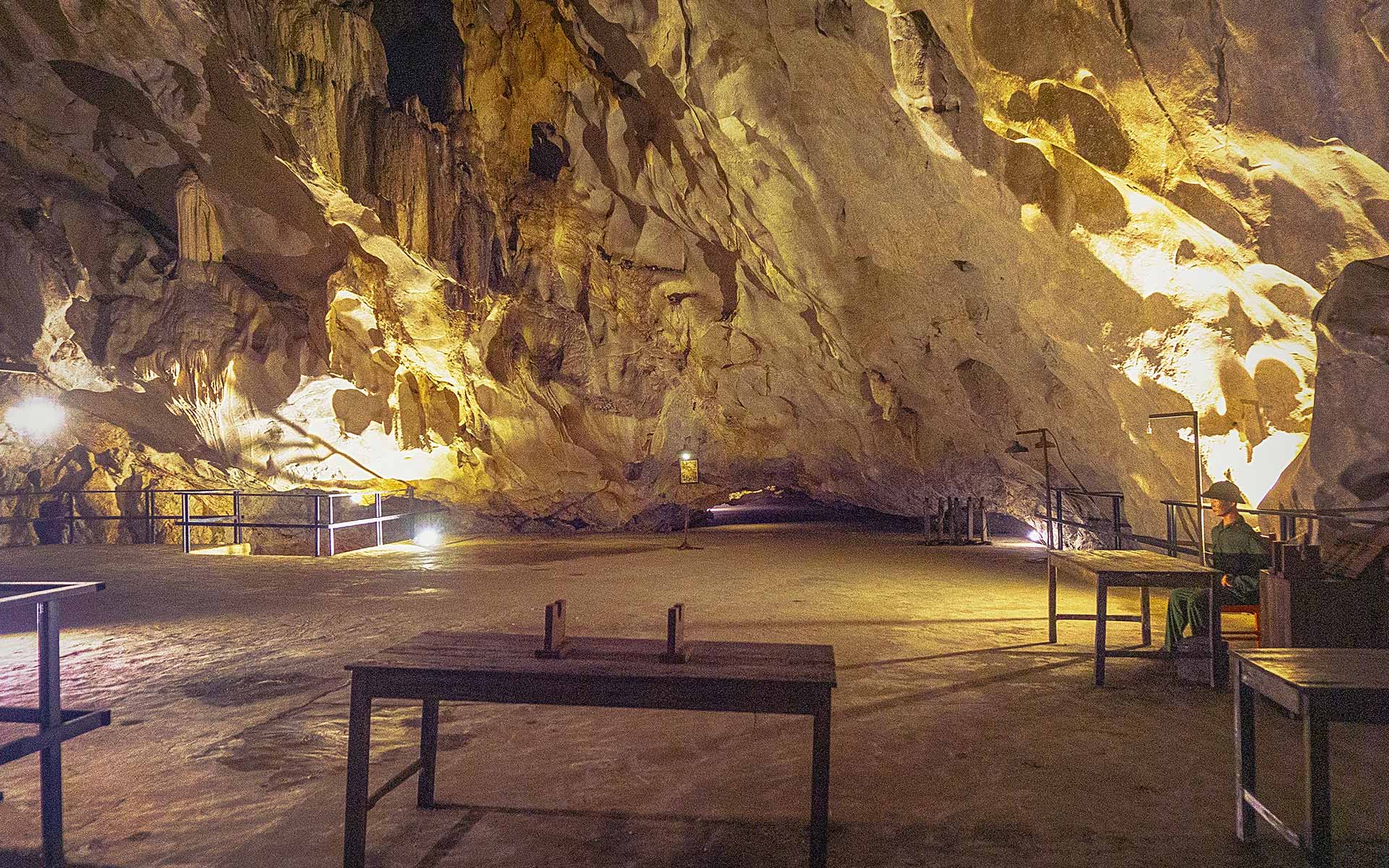 Hospital Cave in Cat Ba island