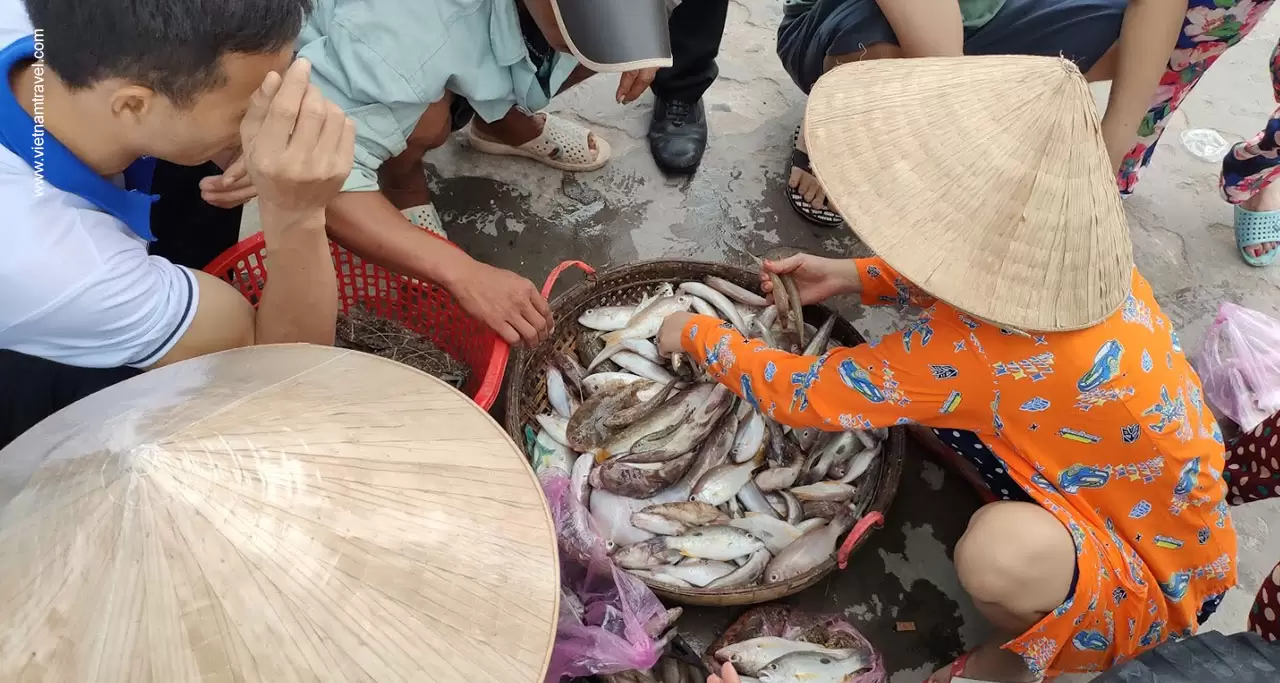 Experience local life at Bai Gieng Market