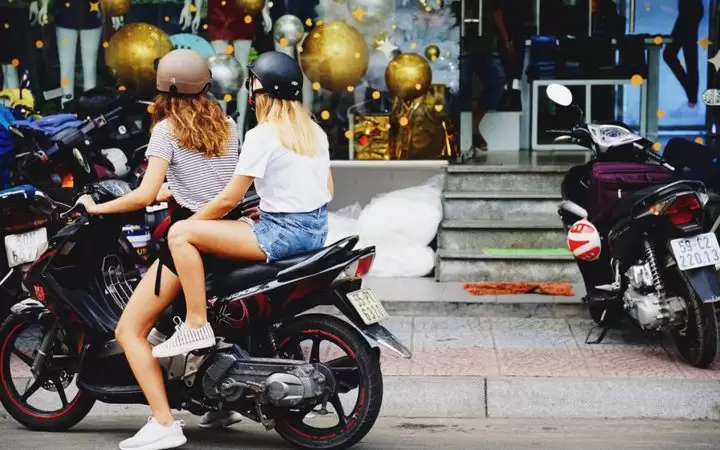 Motorbike ride is suitable for adventurous tourists