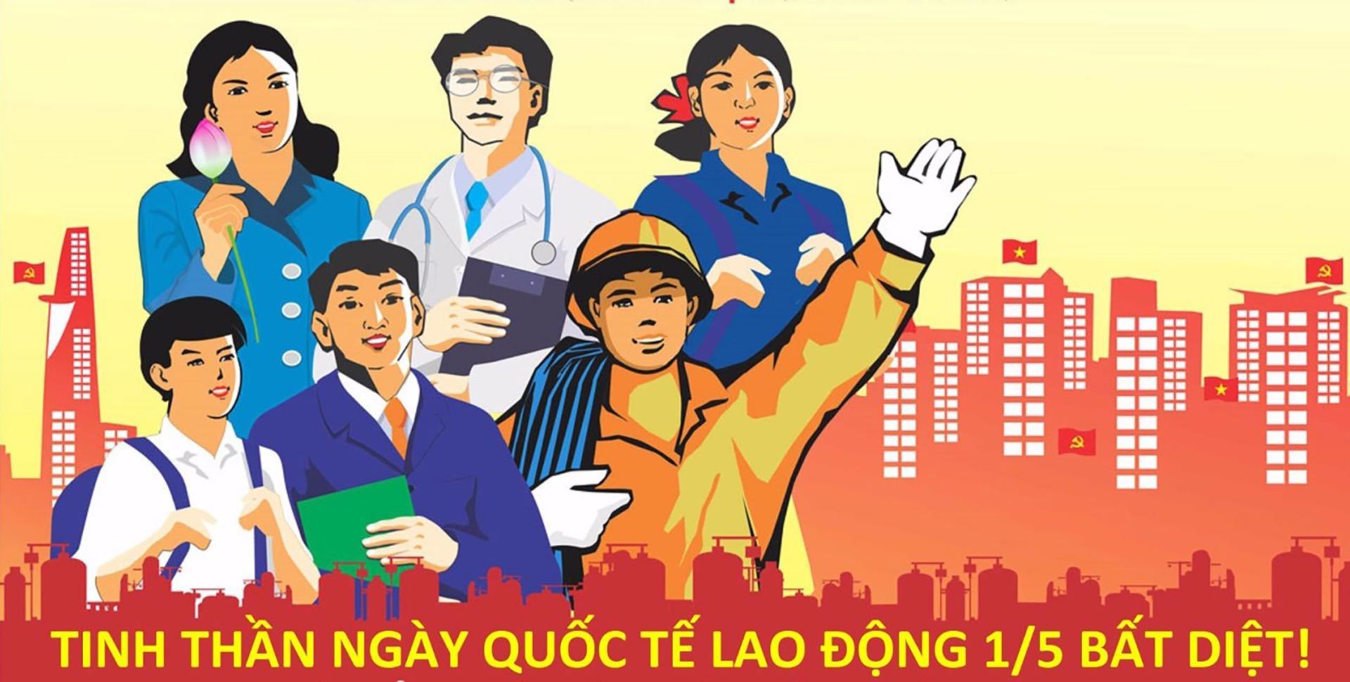 Vietnamese people has one day off on Labor Day on 1st May